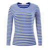 Herren-T-Shirts, Herren-T-Shirt für Männer, Kleidung, Harajuku, Damen, Slim-Fit, Baumwolle, Streifen, lange Ärmel, Übergröße, modische T-Shirts, Top 230110