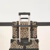 حقائب بحرارة بوصة حقيبة مستحضرات التجميل مصغرة مربع هدايا بقعة كبيرة تخزين السعة Luggagesuituitcases