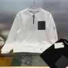 Felpe firmate Maglione Abbigliamento casual Uomo Donna Giacca invernale Maniche lunghe Felpe con cappuccio bianco nero