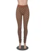 Leggings voor dames sexy fishnet hollow out lange broek vrouwen kijken door feest zomer bodycon bodems solide broek clubkleding y2k kleding