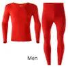 Roupa térmica masculina Long Johns Defina tops masculinos sem rastreamento e fundo de outono de outono inverno subcoat roupas de uso quente plus size size
