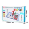 Intelligence Toys Samengestelde modus Schakel Circuits Elektronica Building Block Kit Wetenschappelijk experiment Educatief assemblageteelgoed voor kinderen 230111