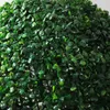 Decorative Flowers & Wreaths Artificial Hanging Plants Leaf Ball Plastic Leaves Faux Product Living Room Mall Green Decoration