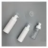 Packing Bottles Quality White Clear 30Ml 60Ml Plastic Soap Dispenser Bottle Foam Pump Mousses Liquid Foaming Drop Delivery Office Sc Dh9T7