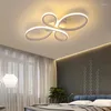 Światła sufitowe w stylu nordyckim Lampa LED Nowoczesna minimalistyczna aluminiowa sypialnia Kreatywna moda mody jadalni