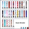 Other Arts And Crafts Total 89 Color Print Patterns Neoprene Wristlet Keychain Of Phone Straps Lanyard With Wrist Rope For Handbag D Oti8C