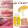 Brillant à lèvres Crystal Lips Plumper 5 ml Hydratant volumateur instantané Sexy Plump Réparateur Réduire les ridules Masque Jelly Care Enhancer Dr Dhd8R