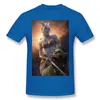 T-shirts masculins Game - Worlds of War 2 Geek Gaming Horde Home Funny Graphic Shirt