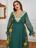 Plus size jurken toleen grote avond vrouwen elegante maxi 2023 winter lang feest oversized Arabisch moslimgewaad festival kleding