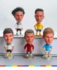 Decorative Objects Figurines Soccerwe 7cm Height Football Mini Dolls Cartoon Player Figures Action Movable Christmas Gift 230111