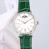 Orologio da uomo orologio meccanico automatico orologi da 37 mm in pelle orologio da polso impermeabile Montre de Luxe