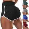 Roupas de ginástica Shorts sem costura de cintura alta para mulheres Push Up Scrunch BuYoga Running Fitness Leggings finas Calças curtas femininas