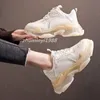 Triple S Clear Sole Freizeitschuhe Chunky Herren Damen Sneaker Grau Regenbogen Türkis Hellbraun Beige Grau Fluo Höhe erhöhen Vintage Herren Chaussures p4