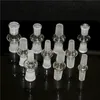 smoking pipes Glass Drop Down Wholesale Male to Male Female Adaptor 14mm 18mm Bong Pipe Adapters for Oil Rigs Bongs