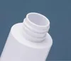 100ml 150ml 200ml bouteilles de pompe de pulvérisation blanches conteneursbouteille en plastique vide pour emballage cosmétique