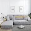 Stuhlhussen Stretch-Sofabezug Wohnzimmer Elastischer Möbelschutz Dekorativer Schnitt L-förmiger Chaiselongue-Fall für