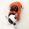 Dog Apparel Pet Apparels Luxury Halloween Pumpkin Costume Clothing Knitted Cat Sweater Clothes Warm