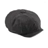 Bérets hommes femmes classique angleterre Style solide casquettes décontracté unisexe sport coton chapeaux Boina Casquette casquette plate peintre