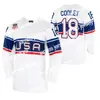 Hockey Jerseys USA Hockey 2022 Beijing Winter ICE Jerseys Patrick Kane Seth Jones Johnny Gaudreau Jack Eichel Auston Matthews Jake Guentzel Brady Tkachuk