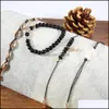 Bedelarmbanden mtilayer armband set shell bracet bohemian kralen drop levering sieraden dhmfv