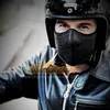 MZZ71 Face Shield Punk Leather Mask Motorcycle Biker Half Face Mask Anti-dust Sport Mask Cycling Mouth Muffle Helmet Riding