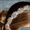 Wedding Hair Jewelry Bridal Kryształowe opaski na głowę koron Tiara zespół NEW05 860 Q2 DROP DOBRYWA HAILJEWELRY DHTNH