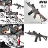 Arma Brinquedos M416 Água Gel Blaster Brinquedo Elétrica Manual 2 Modelo Rifle Sniper Paintball Matic Tiro Para Adts Meninos Drop Delivery Presentes Dhnju