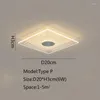 Plafondlampen eenvoudig LED -licht Modern 110V 220V lamp voor gangpadcorridor woonkamer slaapkamer dineren interieur decoreren