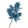 Kwiaty dekoracyjne 23 12 cm sztuczna choinka wiszące brokatki dekoracje dekoracje upuść wisiorek dom
