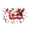 سلاسل E5BE عيد الميلاد LED سلسلة الضوء 1.65M/10LAMP 3-M/20LAMP SNOMMAN SANTA CLAUS DEER HEADS DECORD غرفة نوم غرفة المعيشة