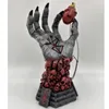 Dekorativa föremål Figurer Mad God Grim Reaper Devil's Höger hand av Berserk Skull Rune Sculpture Harts Crafts Halloween Accessories Fear Home Decoration 230111