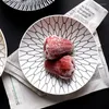 Miski 7,5 cala japońska sałatka miska kreatywna gospodarstwo domowe duże ramen 8.25 Prosta zupa z nordyckiego w stylu owocowym