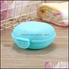 Soap Dishes Plastic Travel Box With Lid Portable Waterproof Bathroom Creative Aroon Dish Boxes Holder Case 5 Colors Drop Delivery Ho Dhsh0