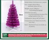 Noel dekorasyonları 90cm ağaç mor pembe altın mini ev süsleri için yapay