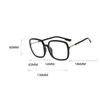 선글라스 프레임 패션 디자이너 대형 녹색 정사각 안경 명확한 안경 패션 패션 여성 남성 광학 안경