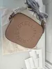 Torebki designerskie Stella McCartney Women Fashion Camera Bag Pasek ramię Wysokiej jakości prawdziwa skórzana prostota