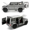 Diecast Model car 1 24 Alloy Car Model Collectible Diecast Simulation G65 SUV XLGM929Y-6 Toys For Boys 20Cm Vehicle 6 Open Doors Pull Back 230111