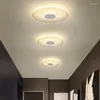 Taklampor Simple LED Light Modern 110V 220V lampa för gångkorridor vardagsrum sovrum mat inredning dekorera