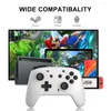 Controller di gioco Controller wireless Bluetooth per Switch Pro PC Smart Phone Tablet Steam Android NS Console Joystick Gamepad