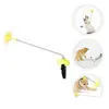 Cat Toys Teaser Stick Rod Feather Catcher Playing Wand Kitten With Collar Drop Delivery Home Garden Pet Supplies Dh1Za