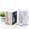 Custom Metal L Shaped Bookend Book Stand Desk Accessories Provide Design Draft Customization Personalized Full Printing Bookshelf