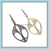 Sax DHS Vintage Scissor Needlework Handikraft broderi Stitch European Retro Classic Craft Sewing skräddarsydd verktyg 11x5cm SN3220 D DHCI9