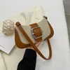 Bolsos de noche, marca de diseño original para mujer, 2023, bolsos de lujo, Bolso de moda Retro, bolso de hombro para mujer, semicírculo