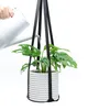 Fournitures de jardin Autres cintres de plantes en cuir de 30 pouces suspendus planteur support de pot de fleur décor à la maison pour plantes d'intérieur cactus succulent balcon