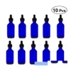 Bouteilles de stockage Pots 10pcs 20ml verre réactif liquide pipette bouteille avec compte-gouttes goutte d'huile essentielle vaporisateur rechargeable livraison Othbc