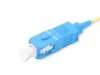 Fiber Optic Equipment 50pcs/lot 1M/1.5M/2MSinglemode Simplex PVC 0.9mm SC/UPC Pigtail