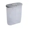Storage Bottles Fashion Cereal Dispenser Smell-less PP Container Box Transparent Jar For Kitchen