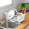 DISH RACKS KRAVSKRUK DRAINER Torkning Tvätthållare Basket Organiser Tray Water Drain Bowl Chopsticks 230111