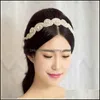 Wedding Hair Jewelry Bridal Kryształowe opaski na głowę koron Tiara zespół NEW05 860 Q2 DROP DOBRYWA HAILJEWELRY DHTNH