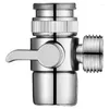 Bathroom Sink Faucets Faucet Universal Joint Washbasin One In Two Washing Machine Diverter Multifunctional Household Converter